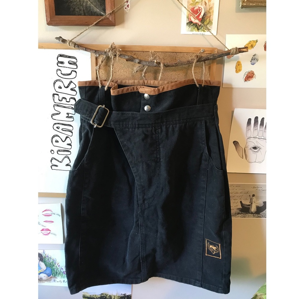 Unique High Waisted Skirt
